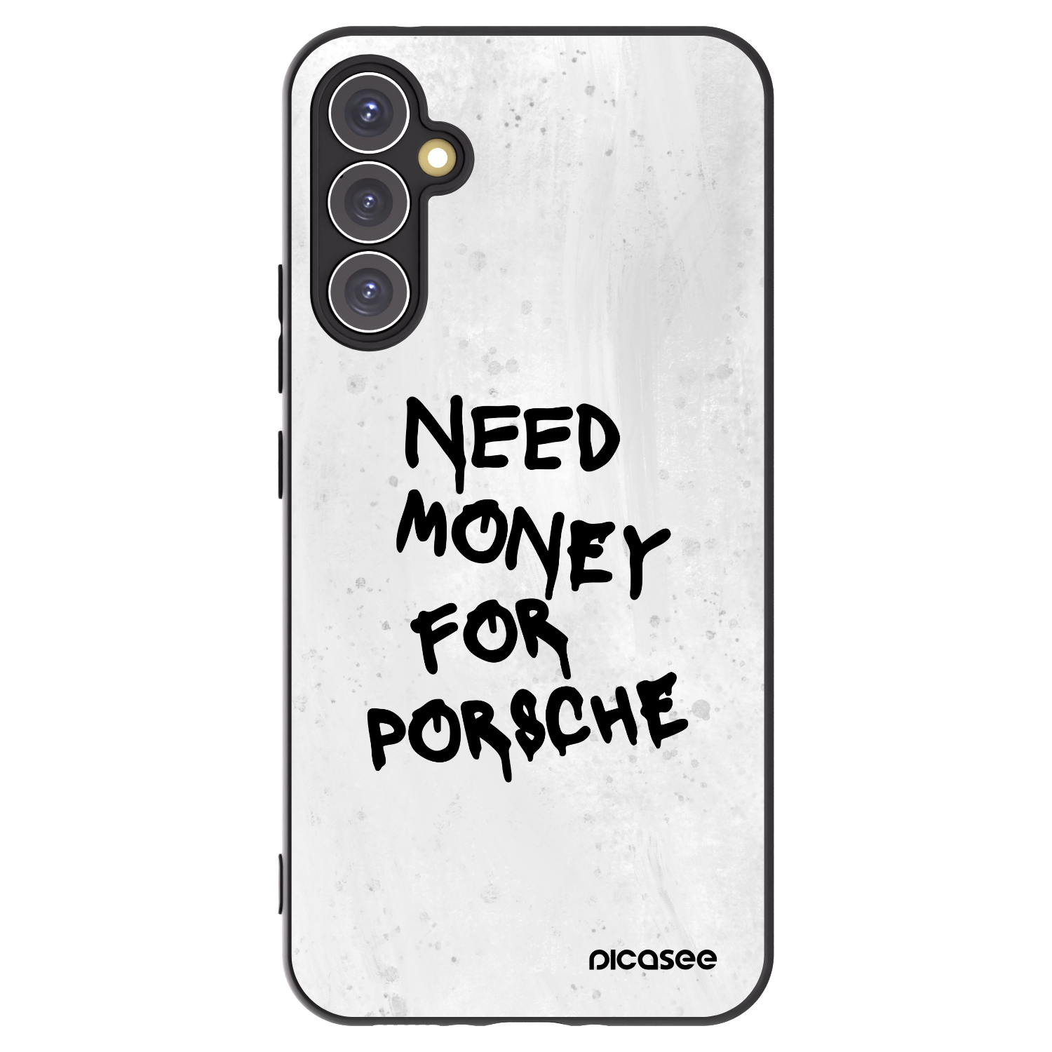Picasee fekete szilikon tok az alábbi mobiltelefonokra Samsung Galaxy A34 5G A346B - White Dollar