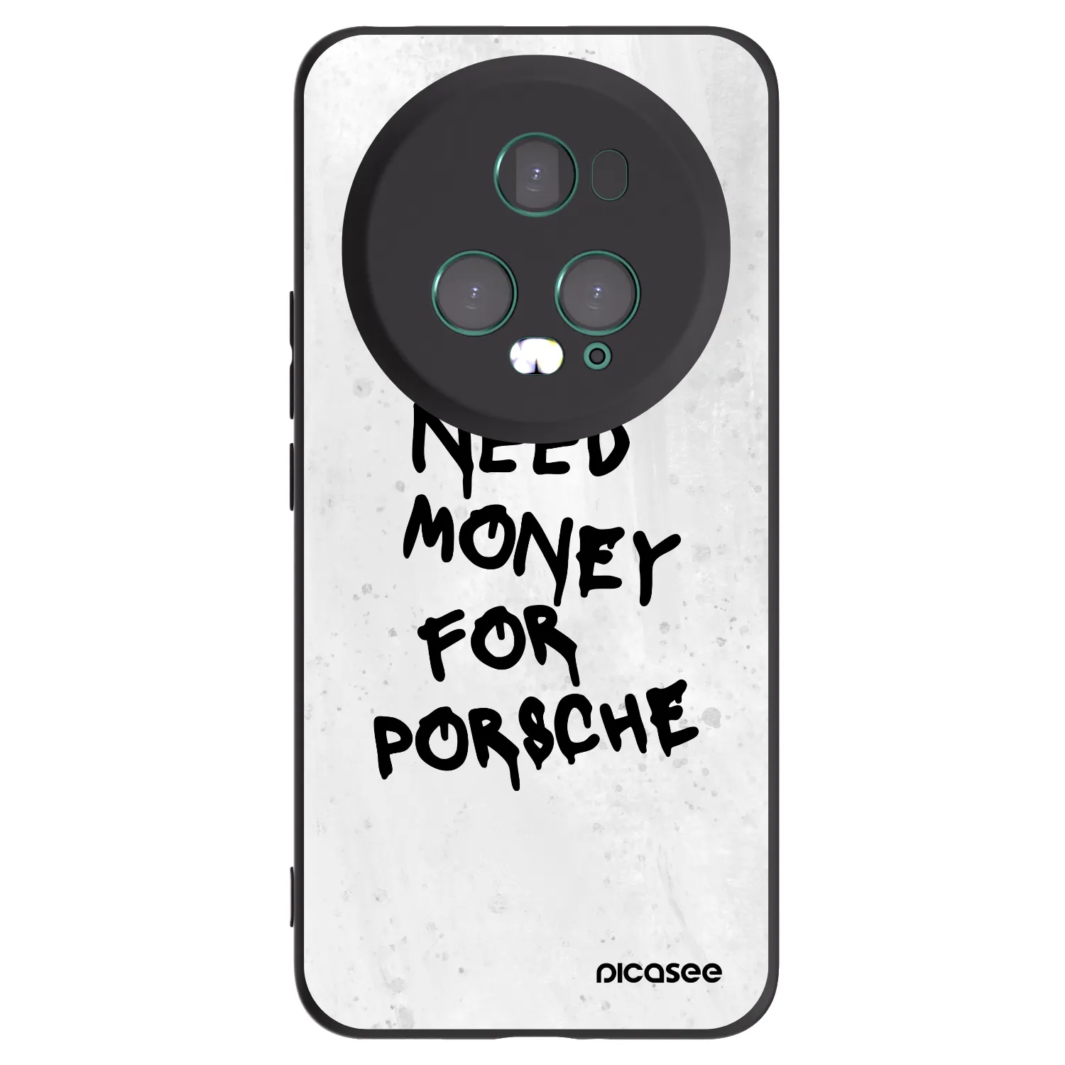 Picasee fekete szilikon tok az alábbi mobiltelefonokra Honor Magic5 Pro - White Dollar