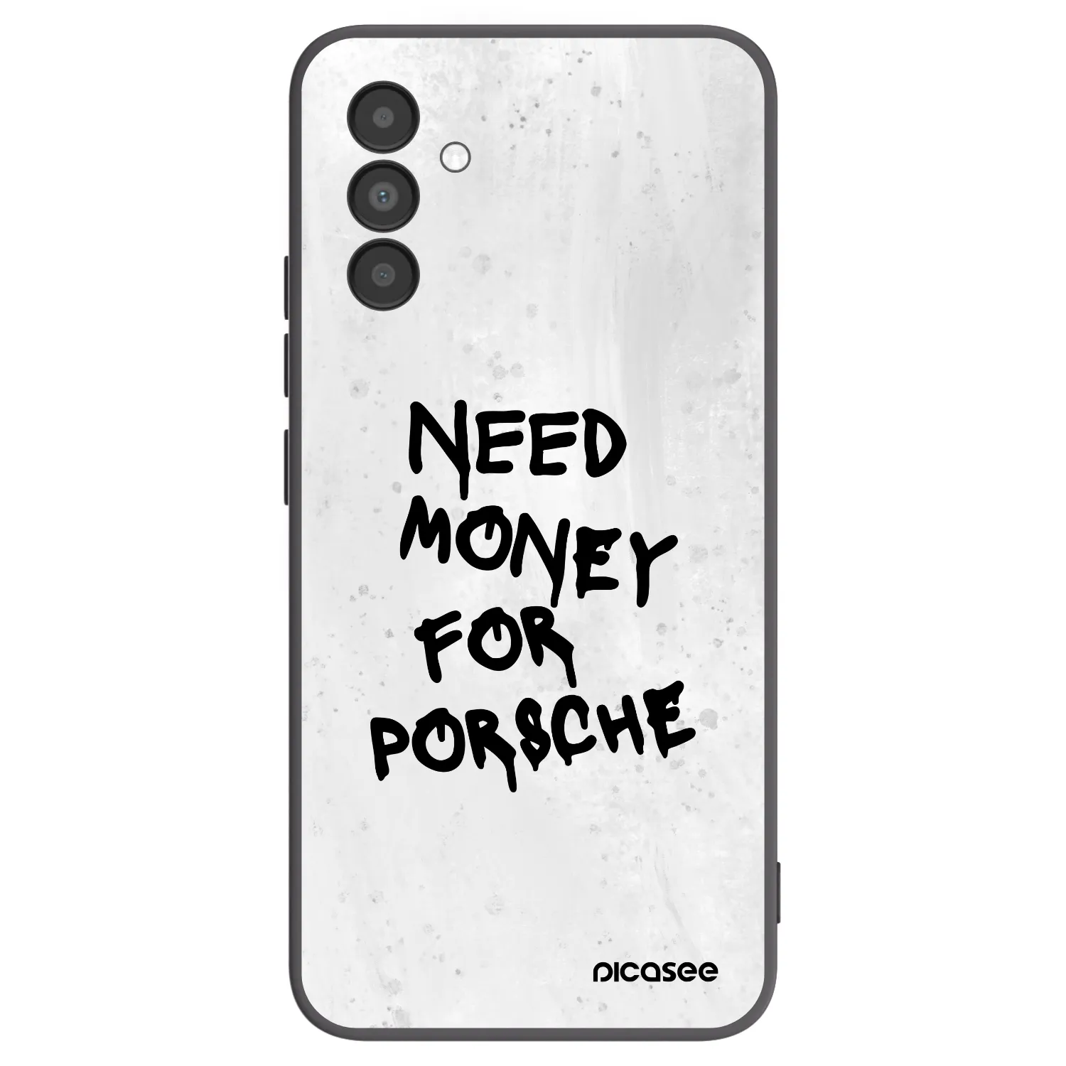 Picasee fekete szilikon tok az alábbi mobiltelefonokra Samsung Galaxy A04s A047F - White Dollar
