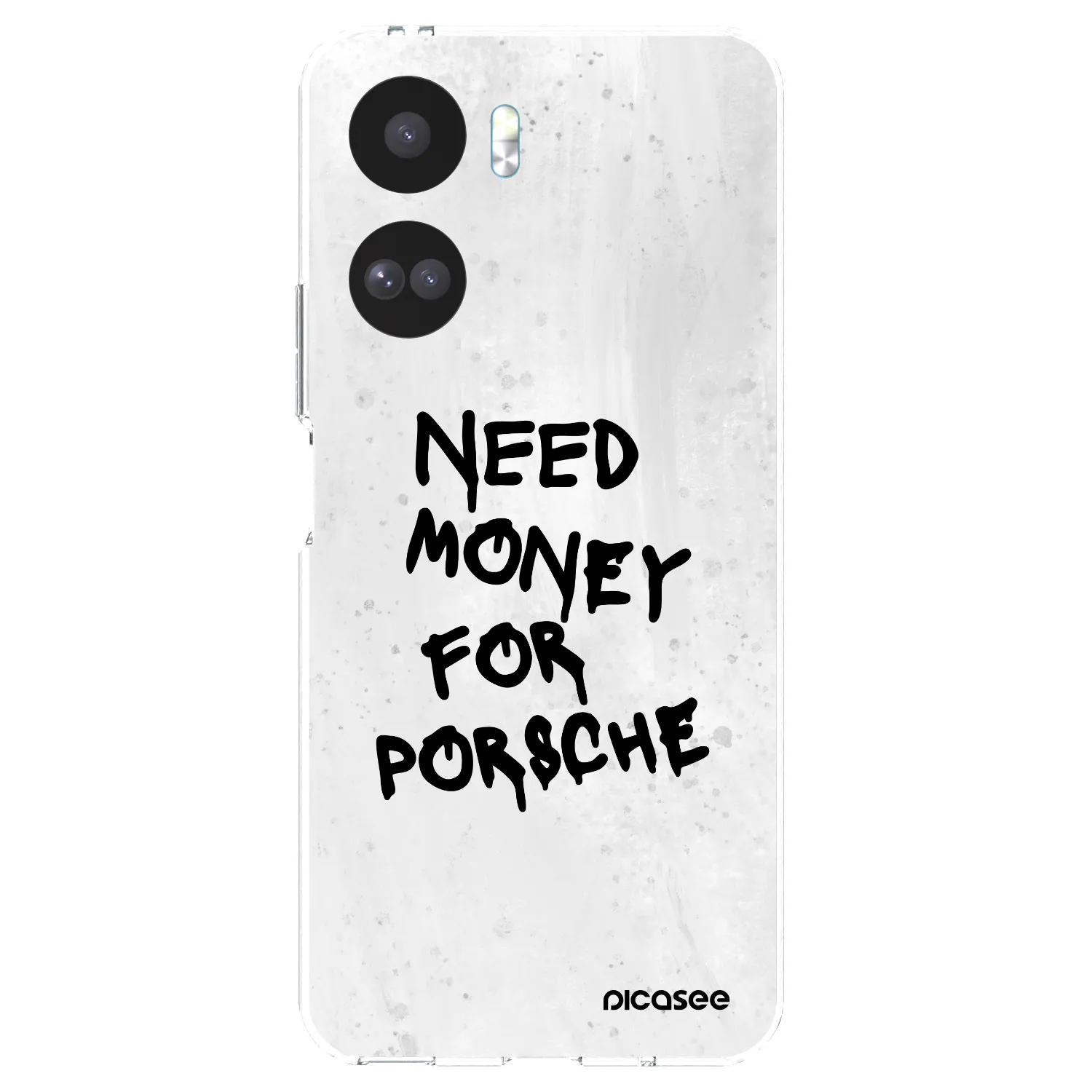 Picasee átlátszó szilikon tok az alábbi mobiltelefonokra Honor 90 Lite 5G - White Dollar
