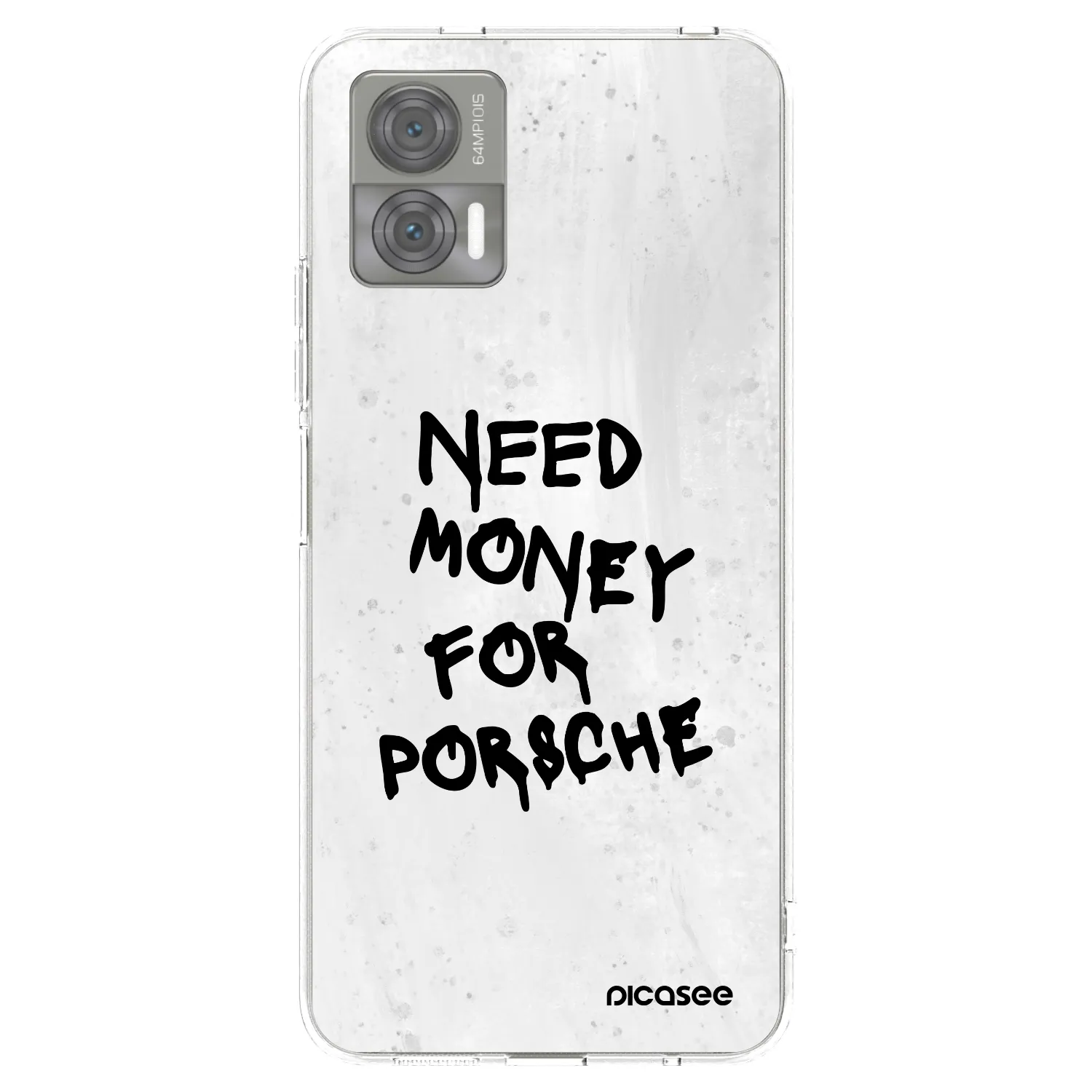 Picasee átlátszó szilikon tok az alábbi mobiltelefonokra Motorola Edge 30 Neo - White Dollar