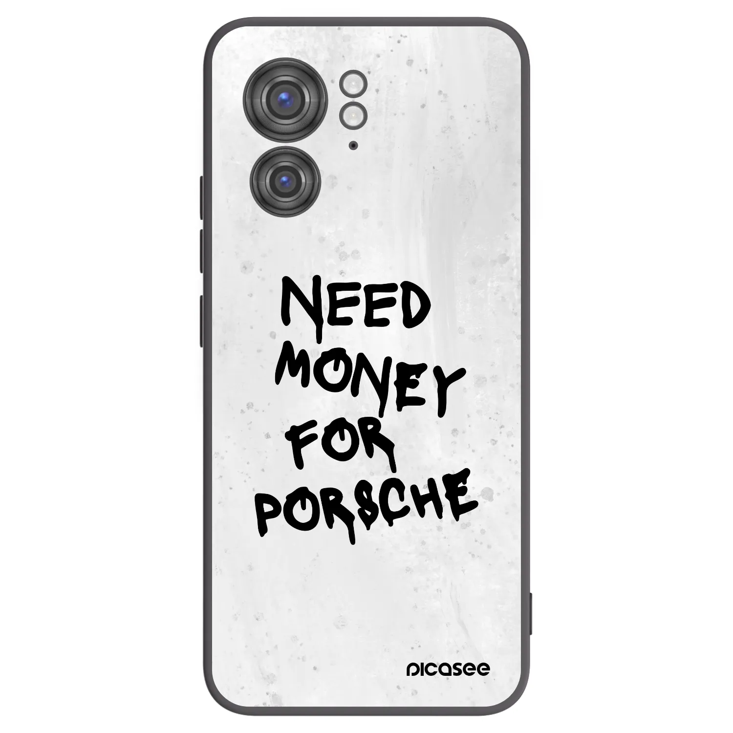 Picasee fekete szilikon tok az alábbi mobiltelefonokra Motorola Edge 40 - White Dollar