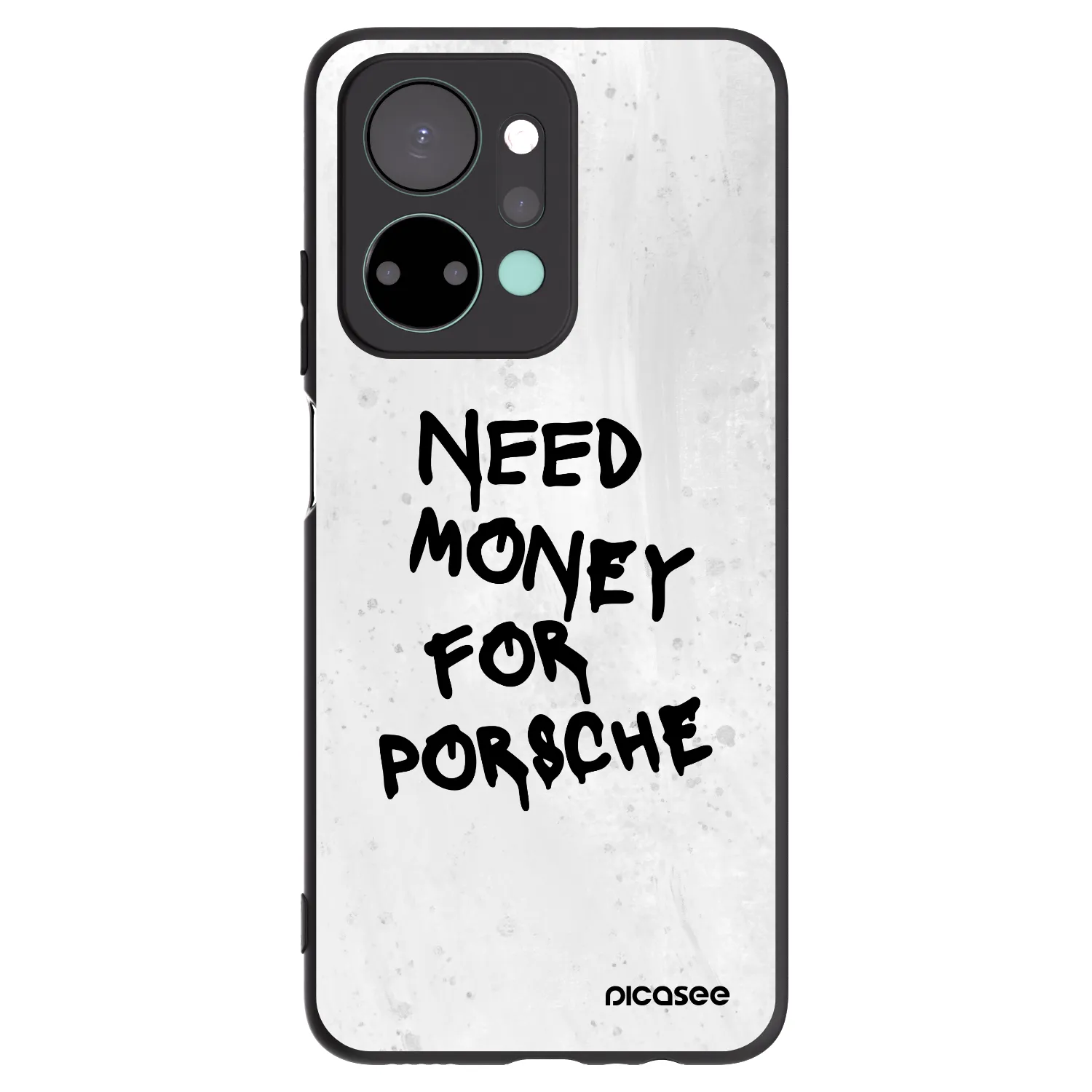 Picasee fekete szilikon tok az alábbi mobiltelefonokra Honor X7a - White Dollar
