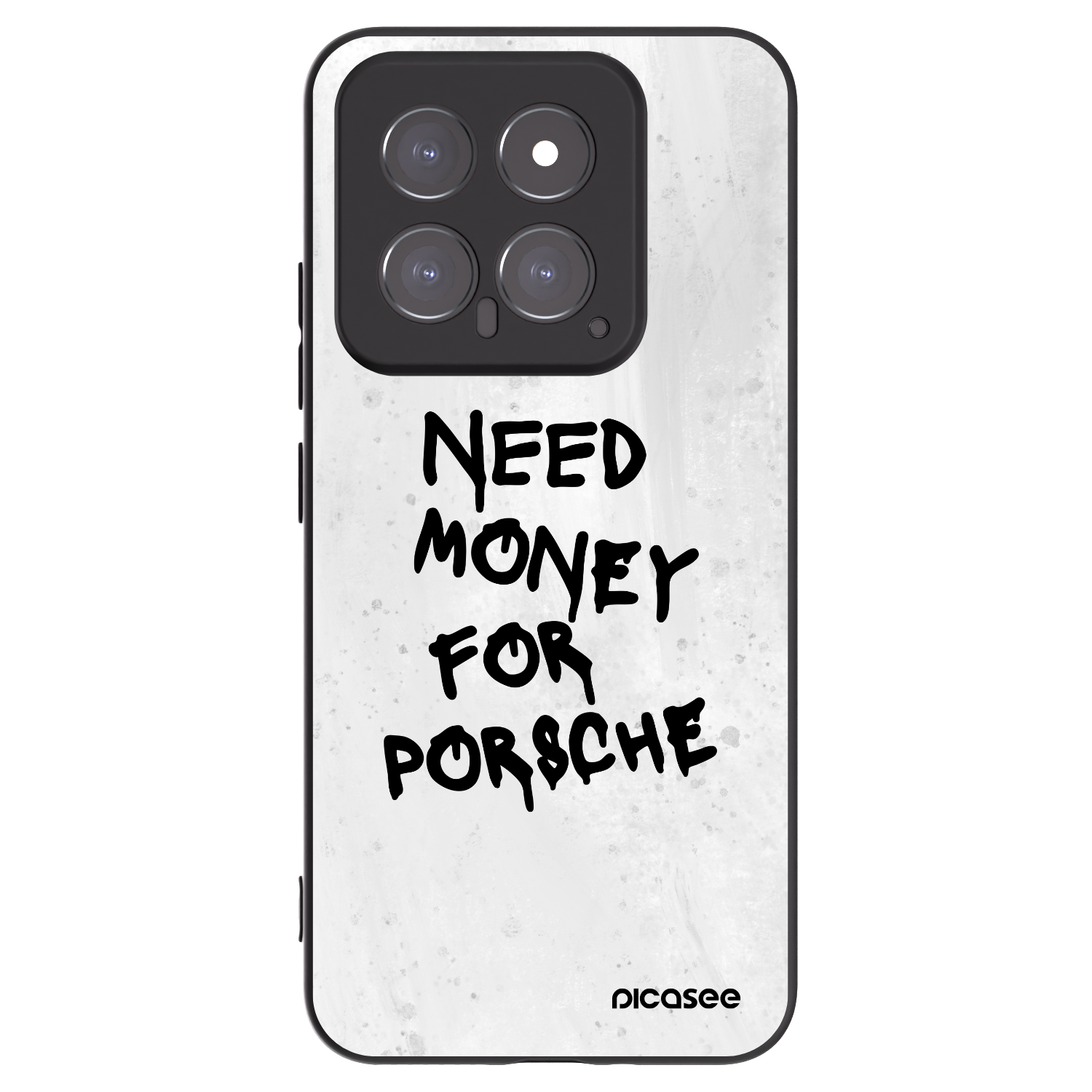 Picasee fekete szilikon tok az alábbi mobiltelefonokra Xiaomi 14 - White Dollar