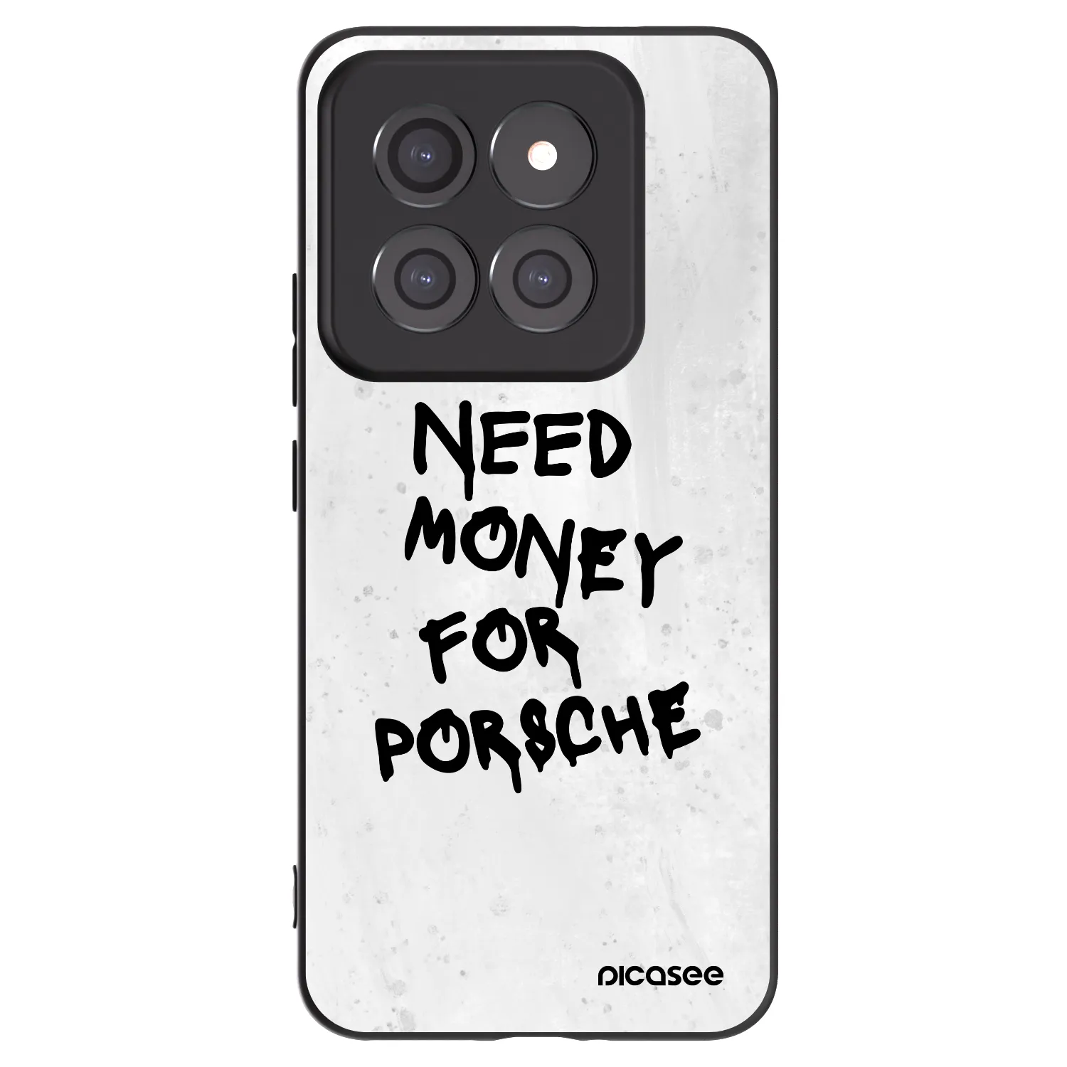 Picasee fekete szilikon tok az alábbi mobiltelefonokra Xiaomi 14 Pro - White Dollar