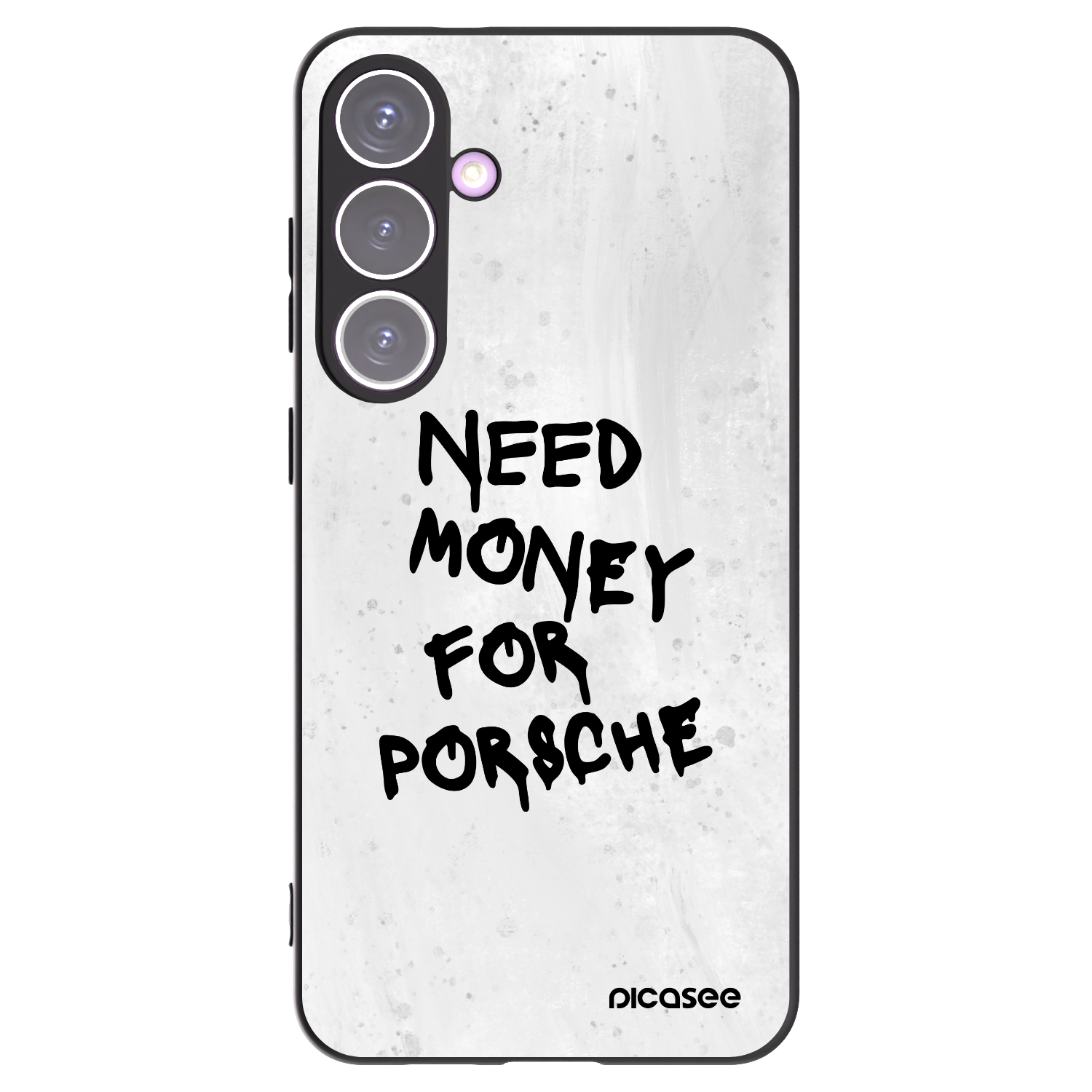 Picasee fekete szilikon tok az alábbi mobiltelefonokra Samsung Galaxy S24+ S926B 5G - White Dollar