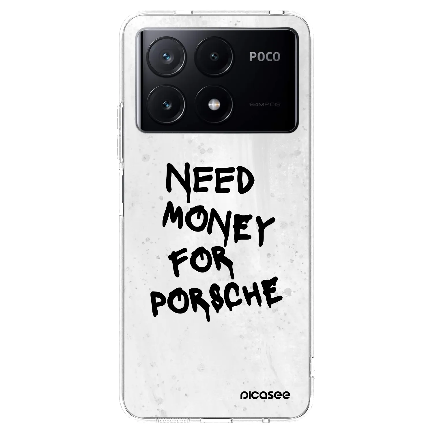 Picasee átlátszó szilikon tok az alábbi mobiltelefonokra Xiaomi Poco X6 Pro - White Dollar