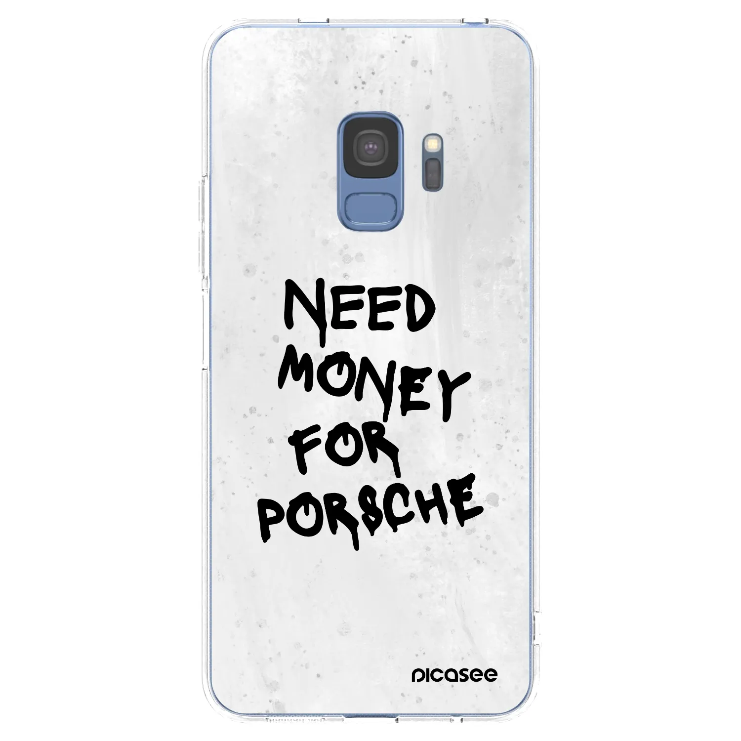 Picasee átlátszó szilikon tok az alábbi mobiltelefonokra Samsung Galaxy S9 G960F - White Dollar