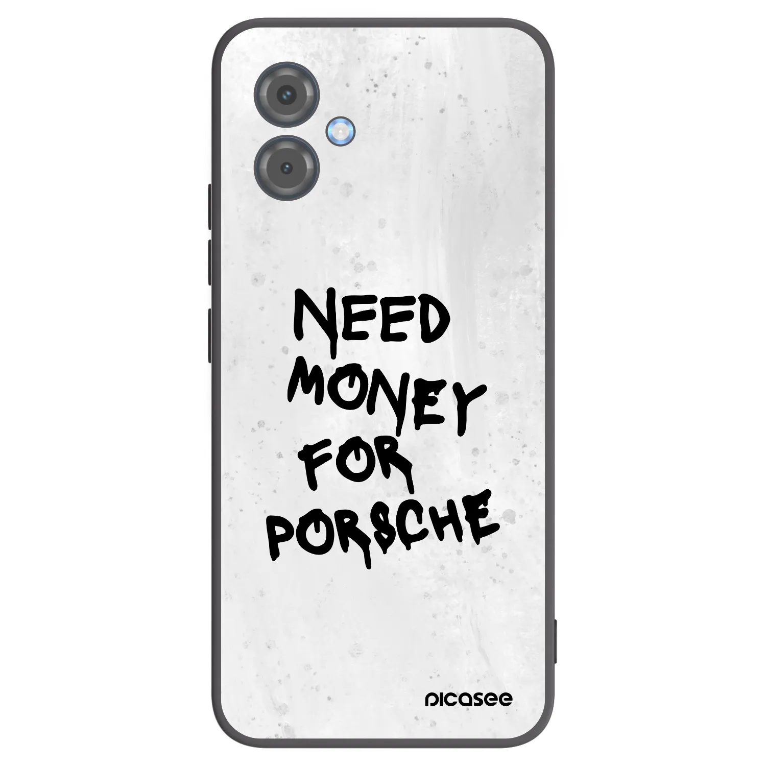 Picasee fekete szilikon tok az alábbi mobiltelefonokra Motorola Moto G14 - White Dollar