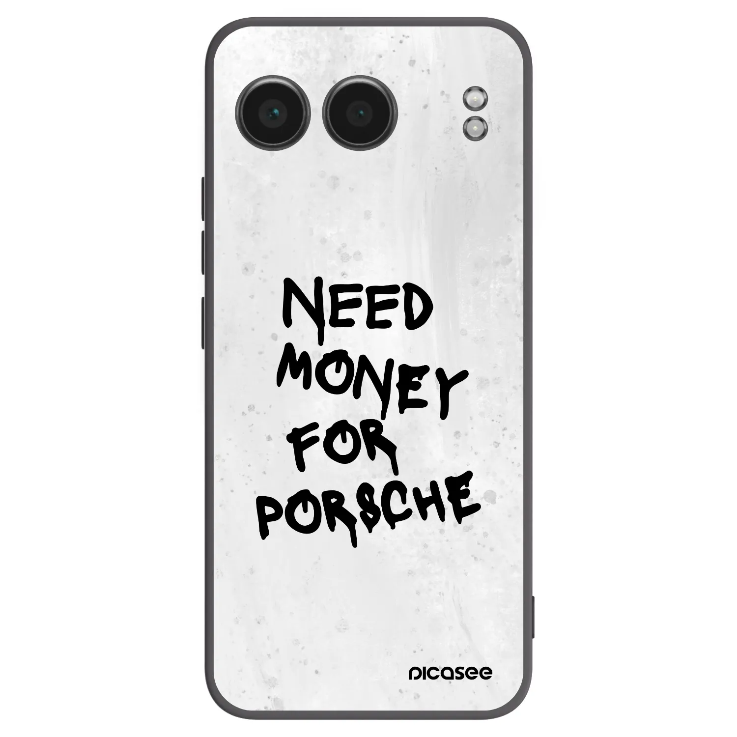 Picasee fekete szilikon tok az alábbi mobiltelefonokra OnePlus Nord 4 - White Dollar