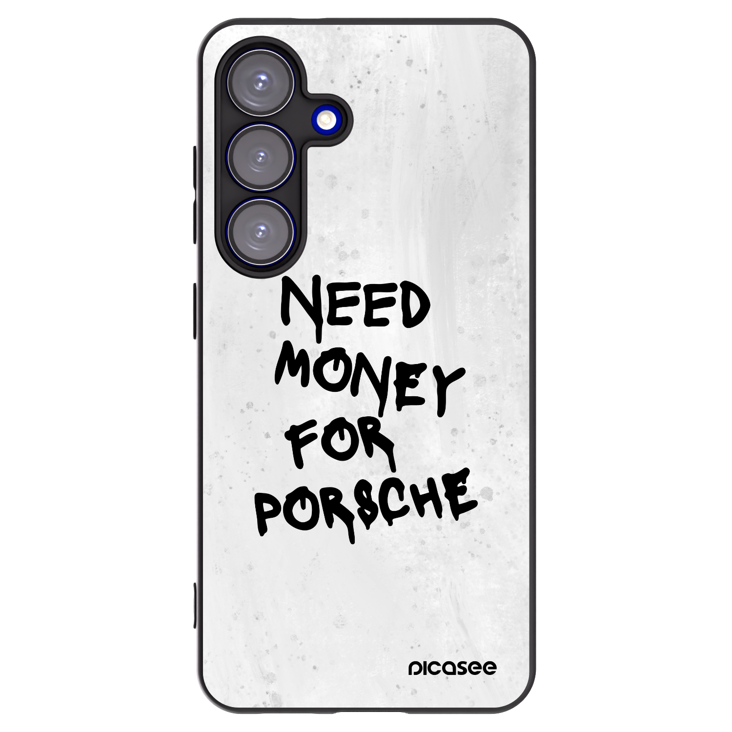 Picasee fekete szilikon tok az alábbi mobiltelefonokra Samsung Galaxy S25 5G - White Dollar