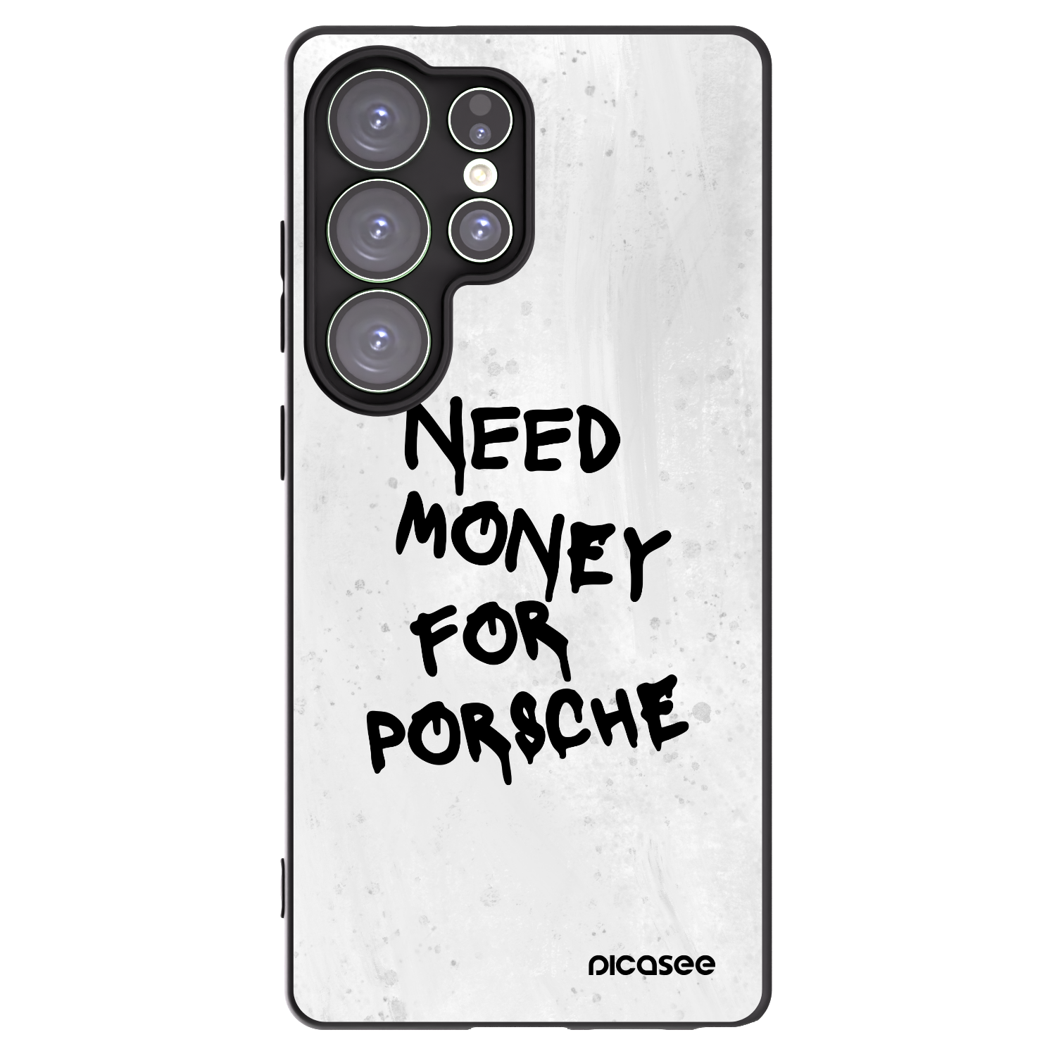 Picasee fekete szilikon tok az alábbi mobiltelefonokra Samsung Galaxy S25 Ultra 5G - White Dollar