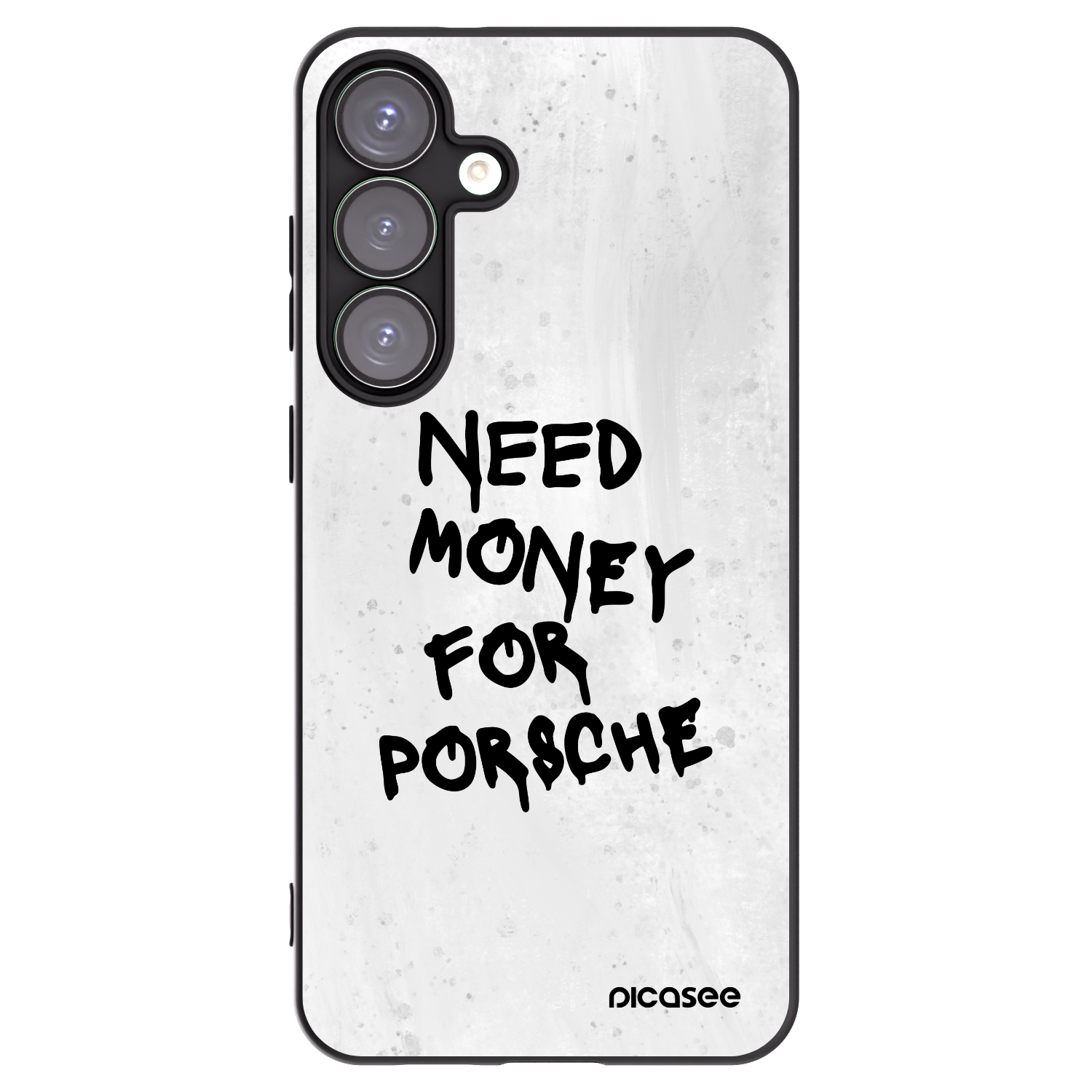 Picasee fekete szilikon tok az alábbi mobiltelefonokra Samsung Galaxy S25+ 5G - White Dollar