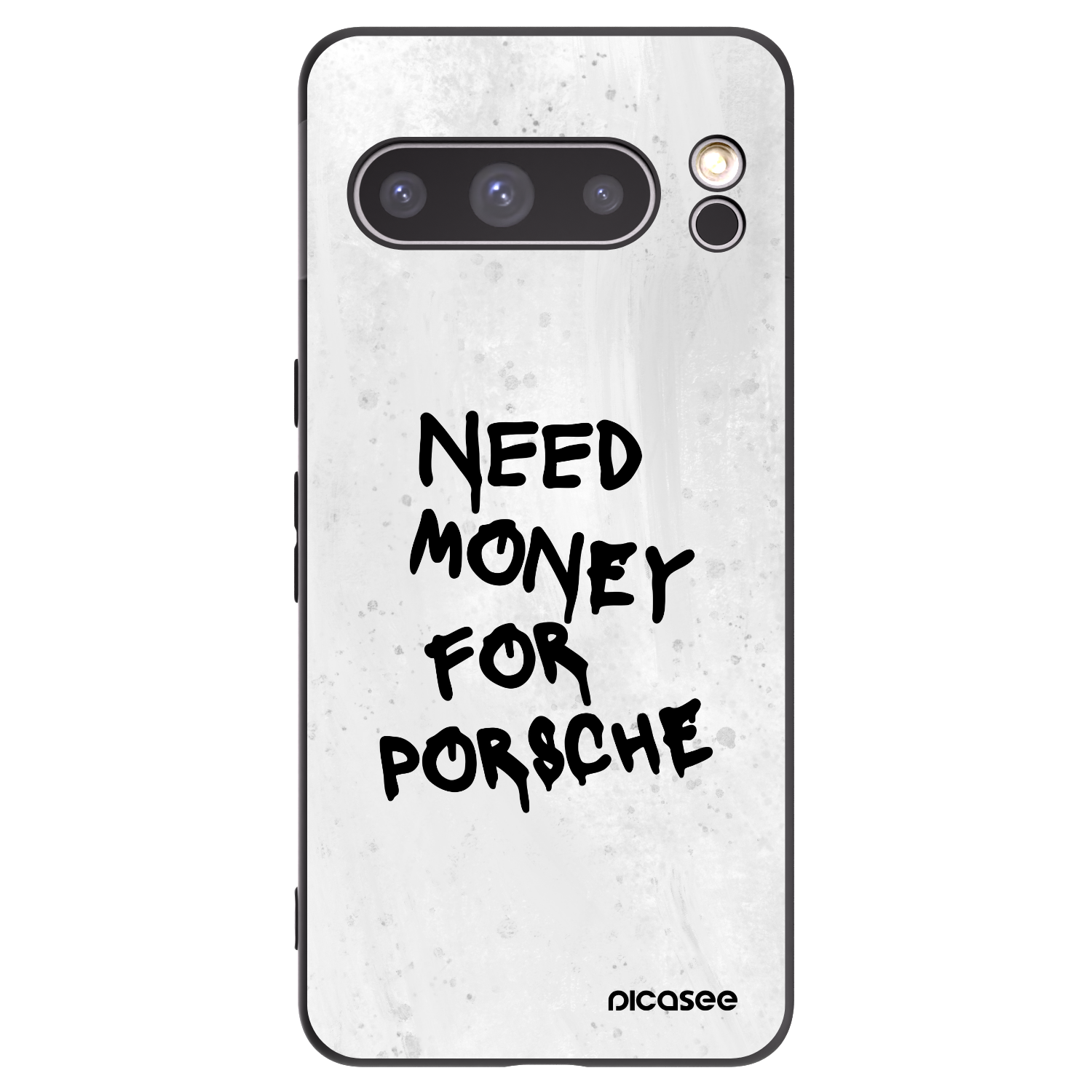 Picasee fekete szilikon tok az alábbi mobiltelefonokra Google Pixel 8 Pro - White Dollar