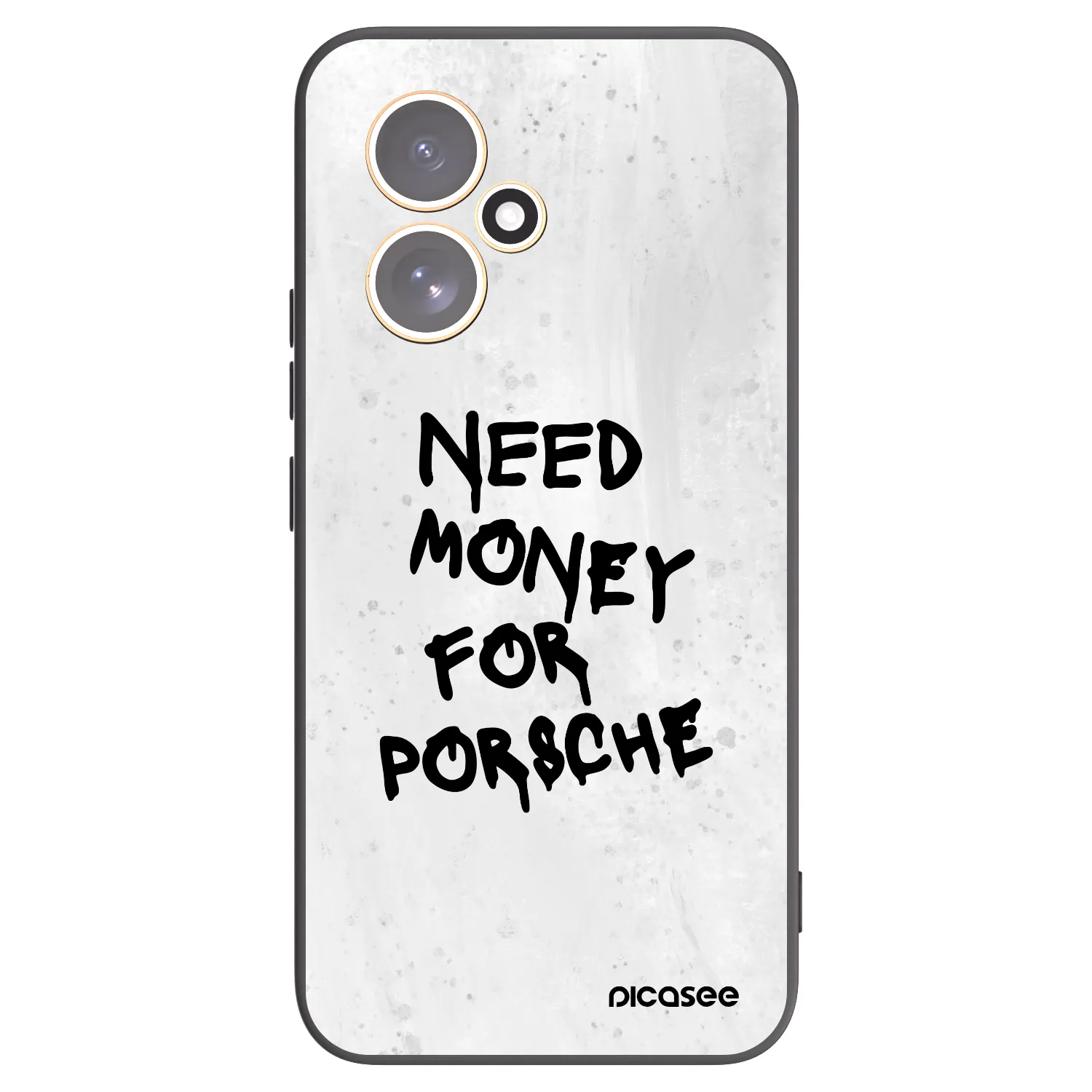 Picasee fekete szilikon tok az alábbi mobiltelefonokra Honor 400 5G - White Dollar