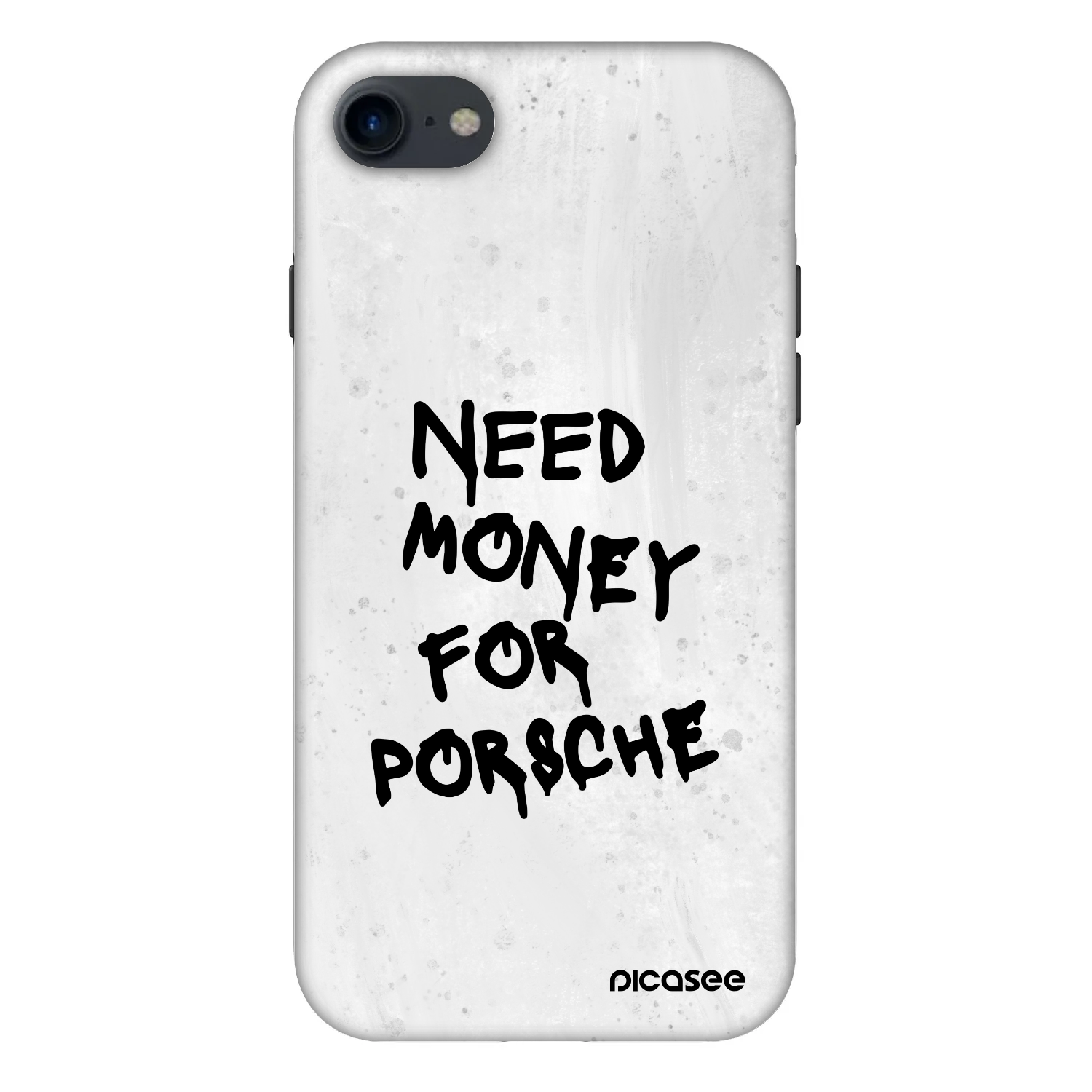 Picasee Fashion Case Apple iPhone SE 2022 - White Dollar