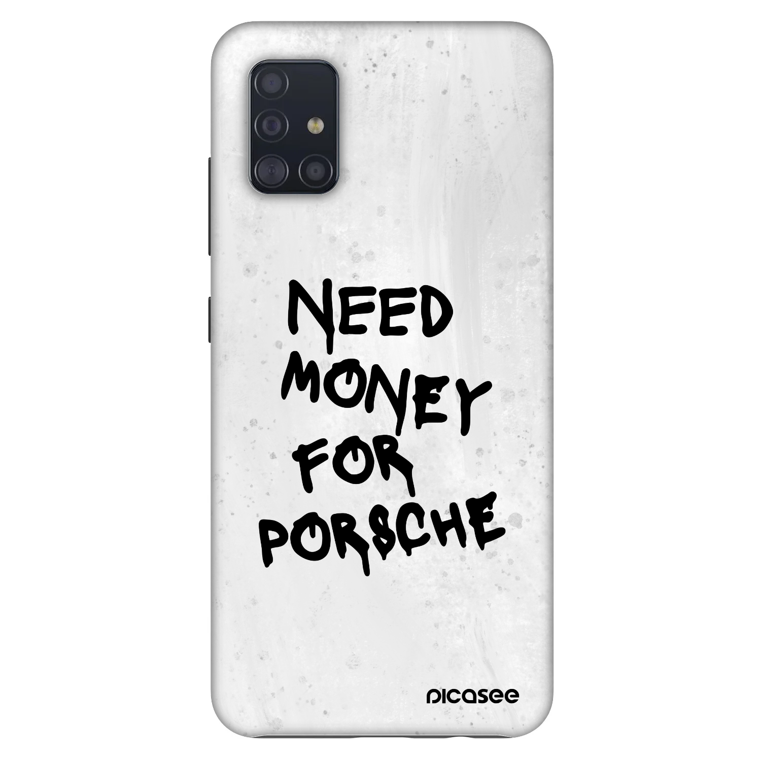 Picasee Fashion Case Samsung Galaxy A51 A515F - White Dollar