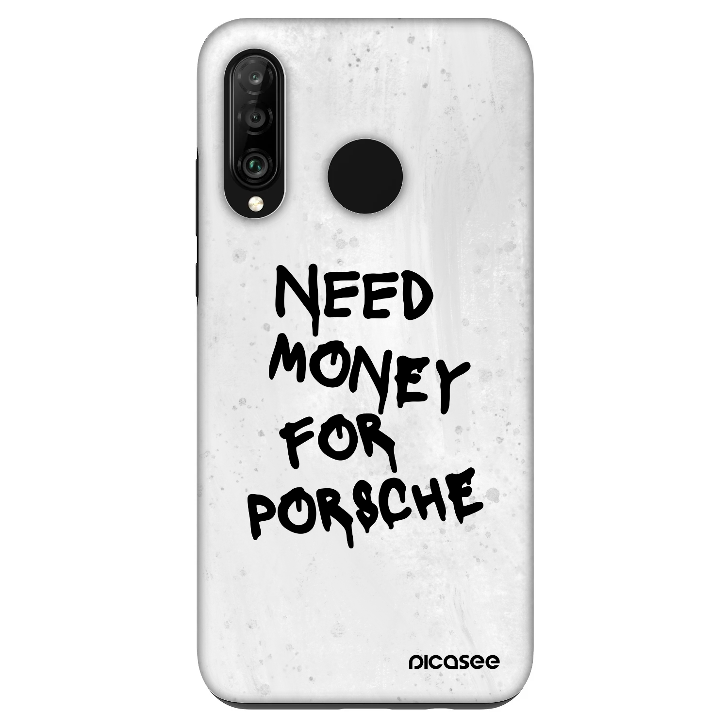Picasee Fashion Case Huawei P30 Lite - White Dollar