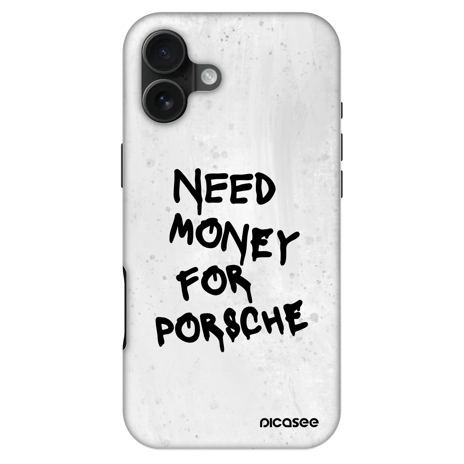 Picasee Fashion Case MagSafe Apple iPhone 16 Plus - White Dollar