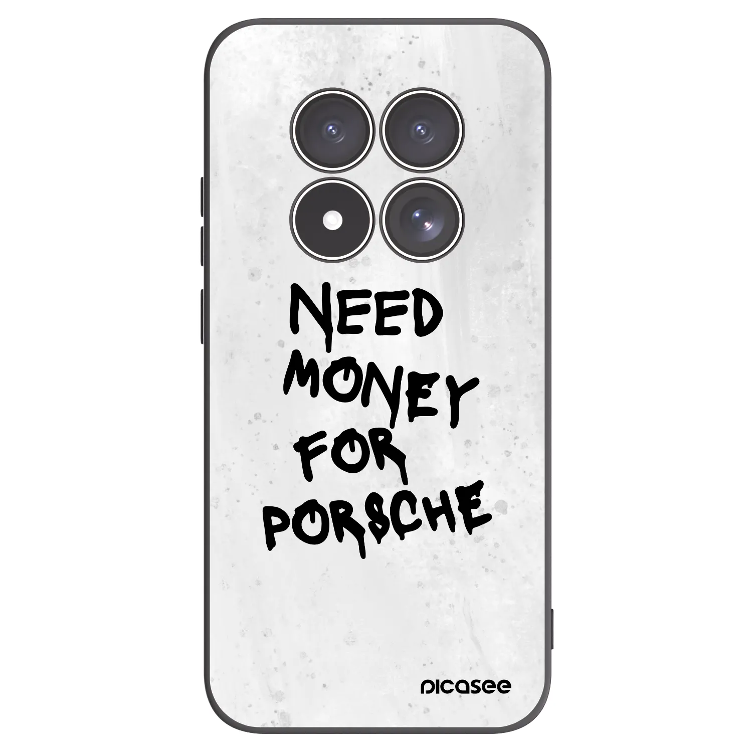 Picasee fekete szilikon tok az alábbi mobiltelefonokra Xiaomi Redmi Note 15 Pro 4G - White Dollar