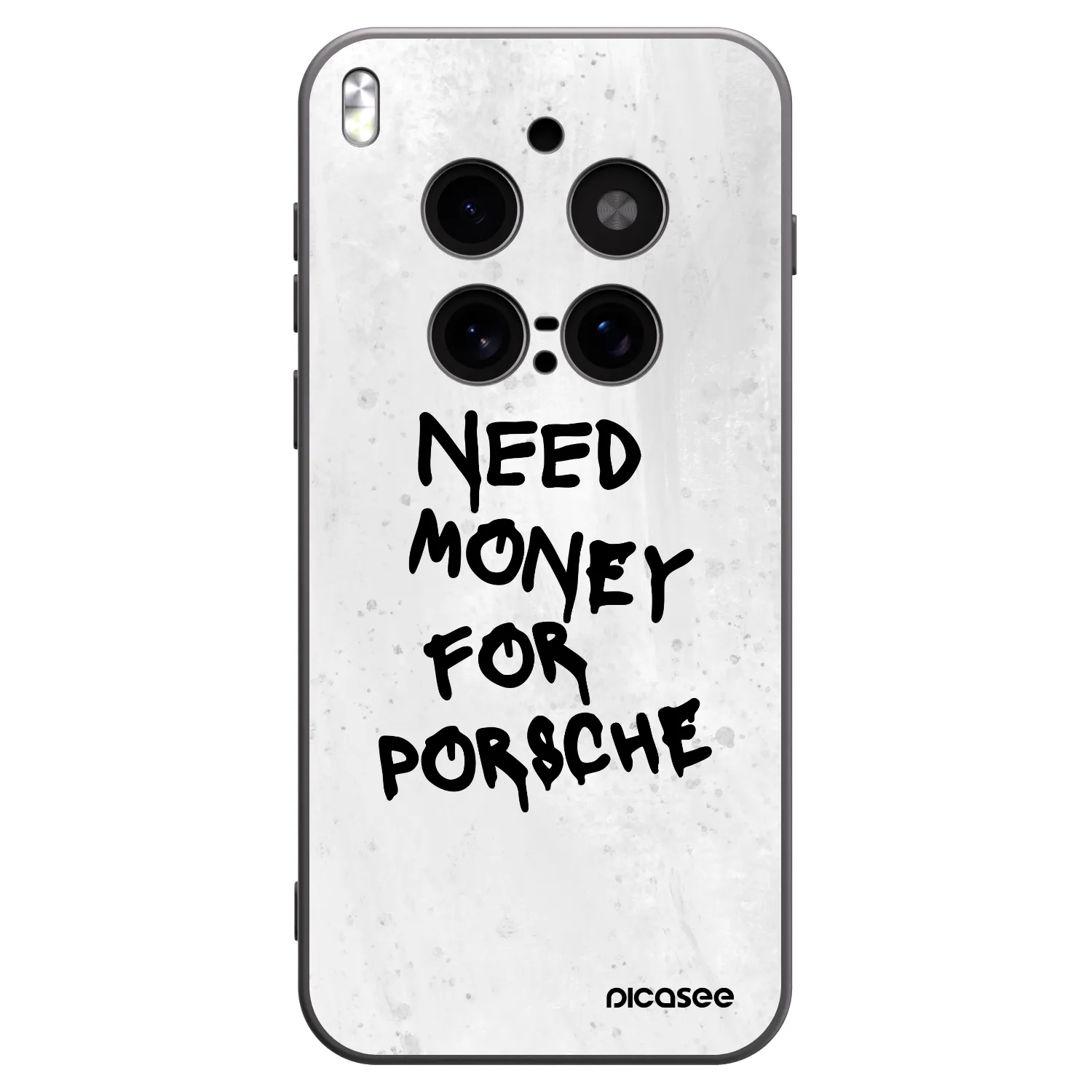 Picasee fekete szilikon tok az alábbi mobiltelefonokra Vivo X300 Pro - White Dollar