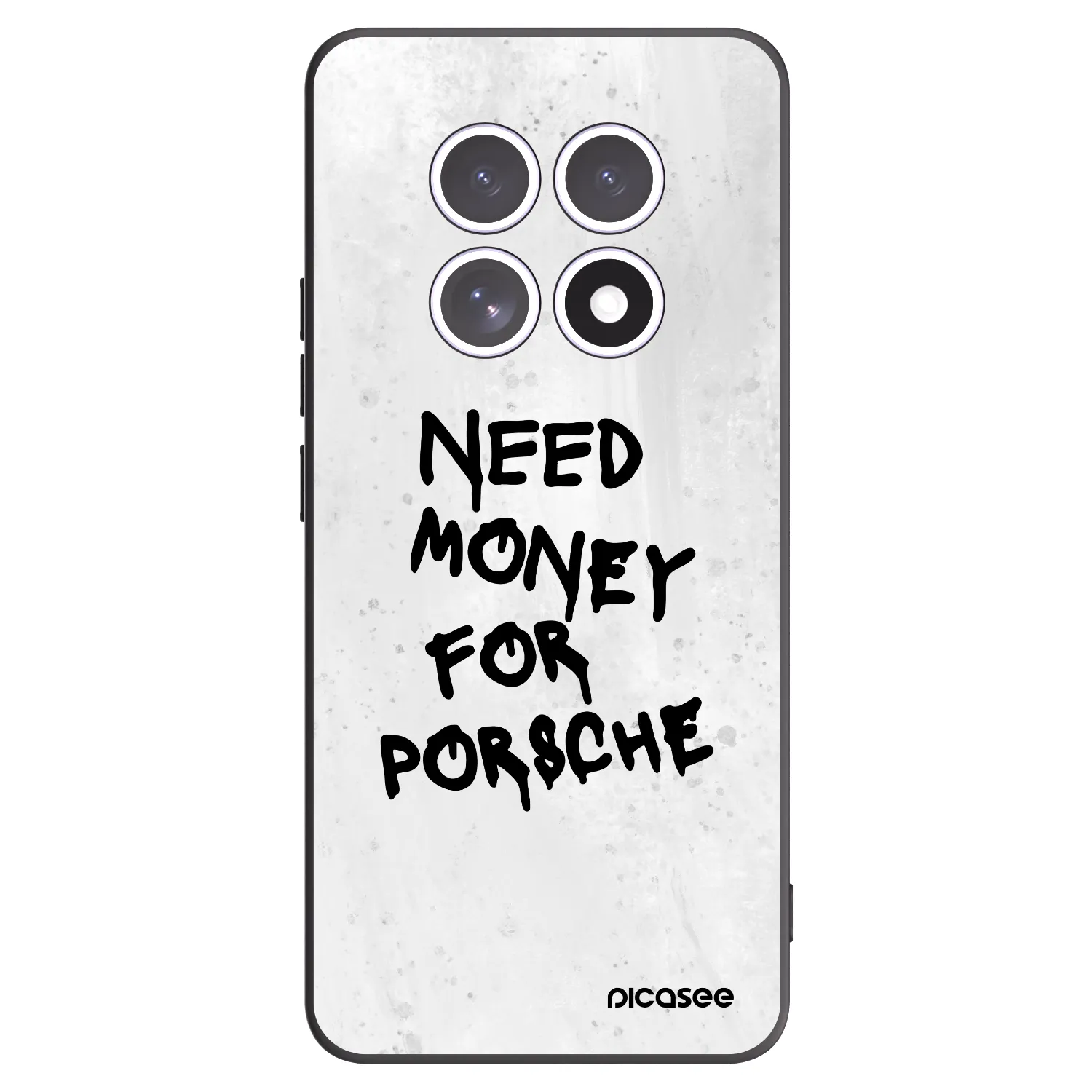 Picasee fekete szilikon tok az alábbi mobiltelefonokra Xiaomi Redmi Note 15 5G - White Dollar