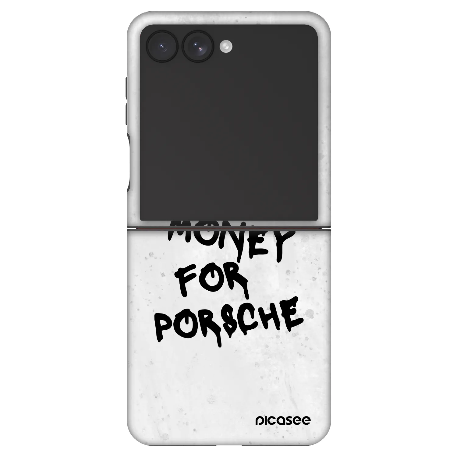 Picasee Fashion Case Samsung Galaxy Z Flip7 5G - White Dollar