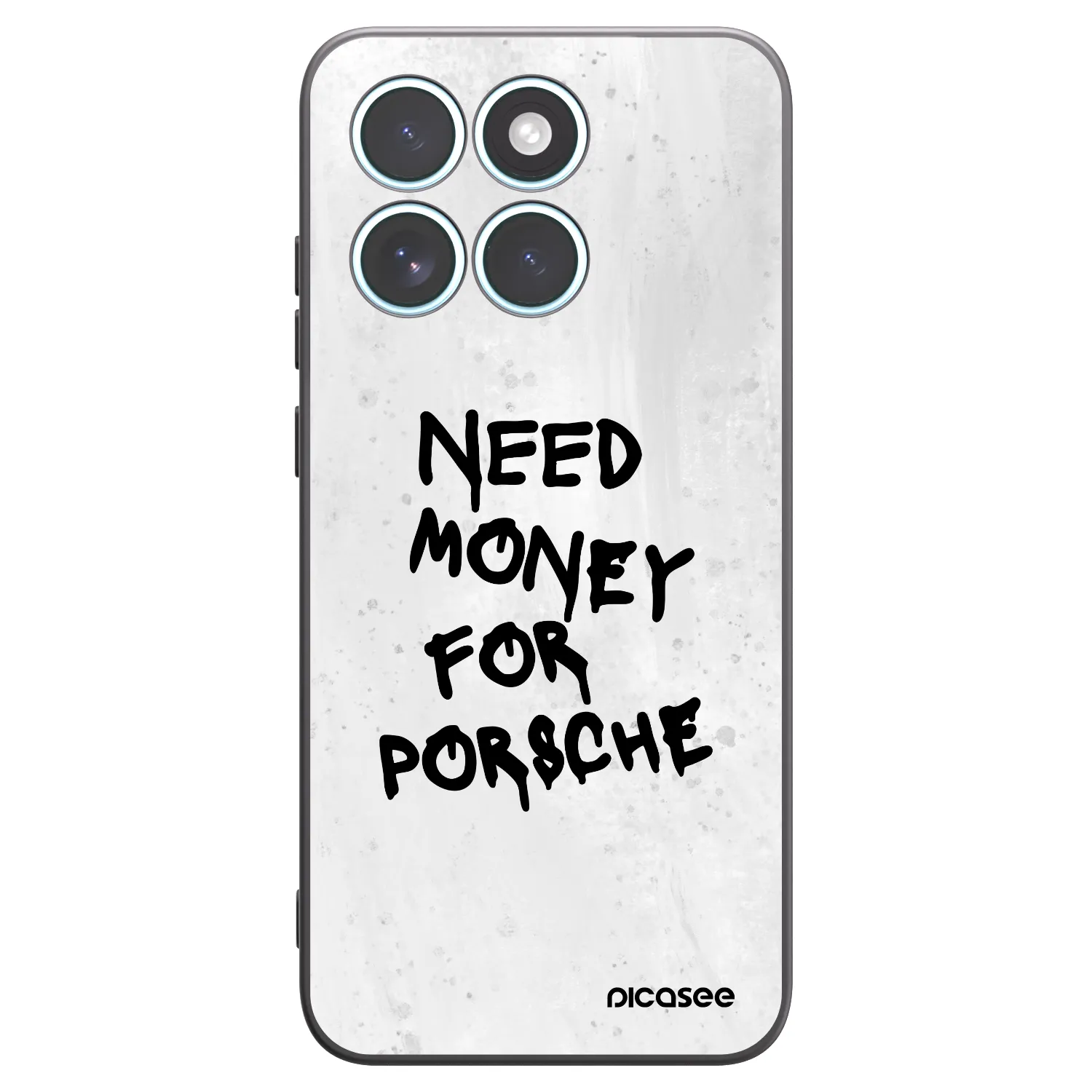 Picasee fekete szilikon tok az alábbi mobiltelefonokra Motorola Edge 70 Fusion - White Dollar