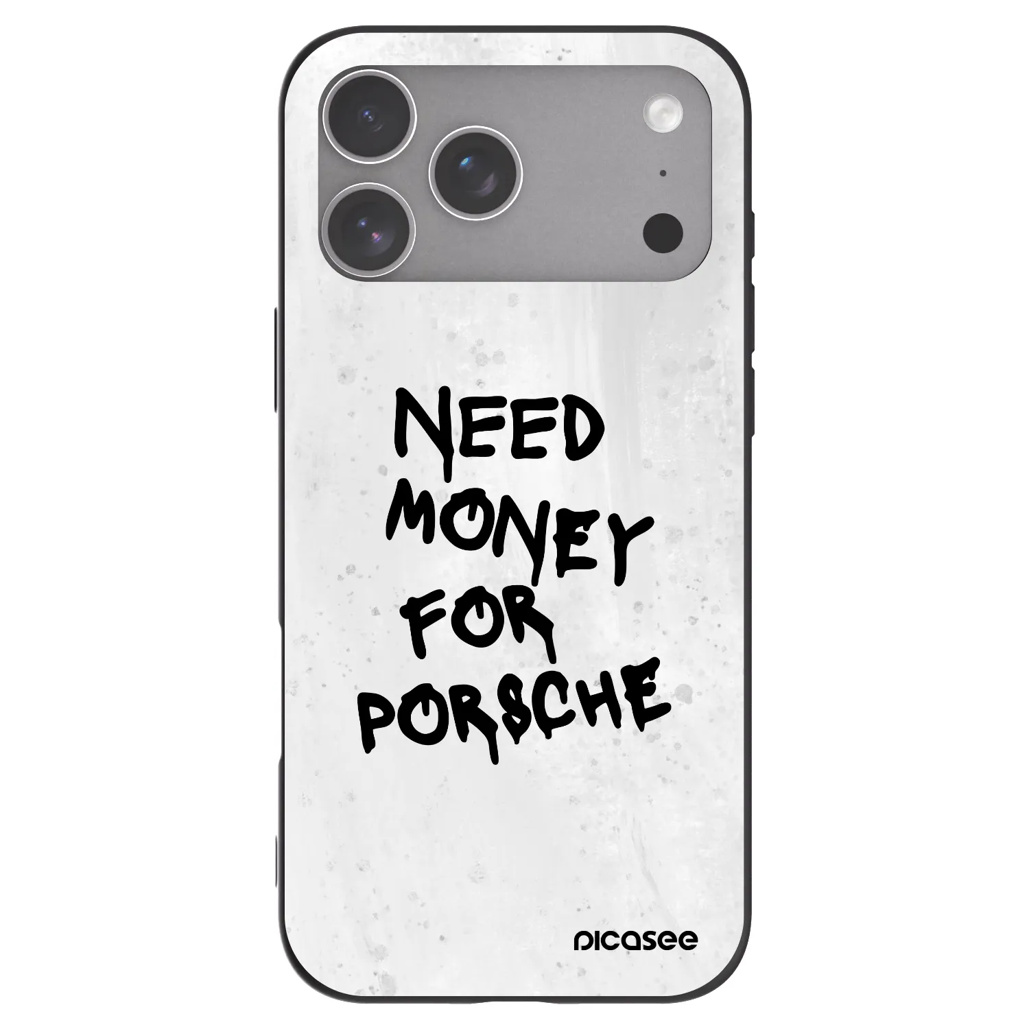 Picasee fekete szilikon tok az alábbi mobiltelefonokra Apple iPhone 18 Pro Max - White Dollar