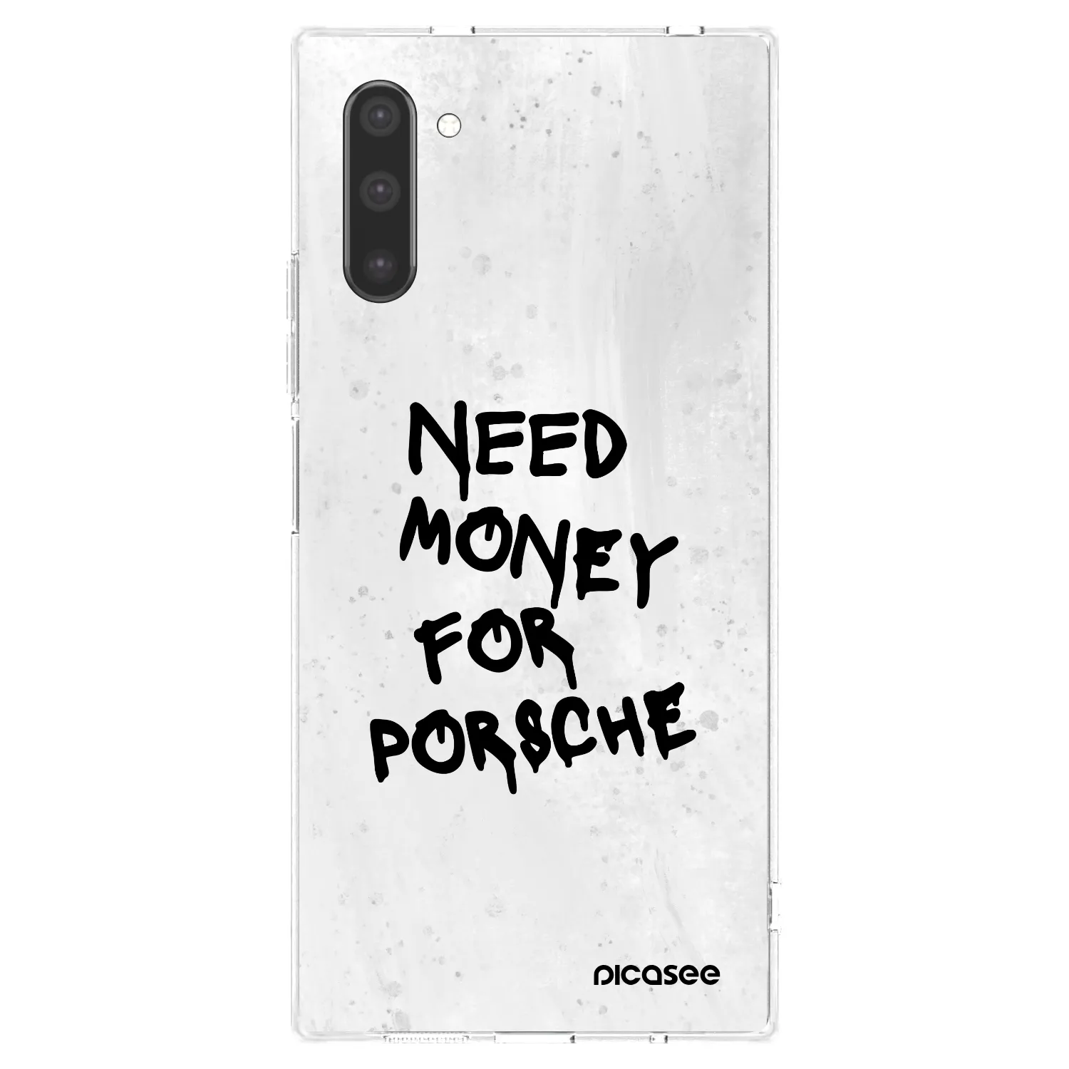 Picasee átlátszó szilikon tok az alábbi mobiltelefonokra Samsung Galaxy Note 10 N970F - White Dollar