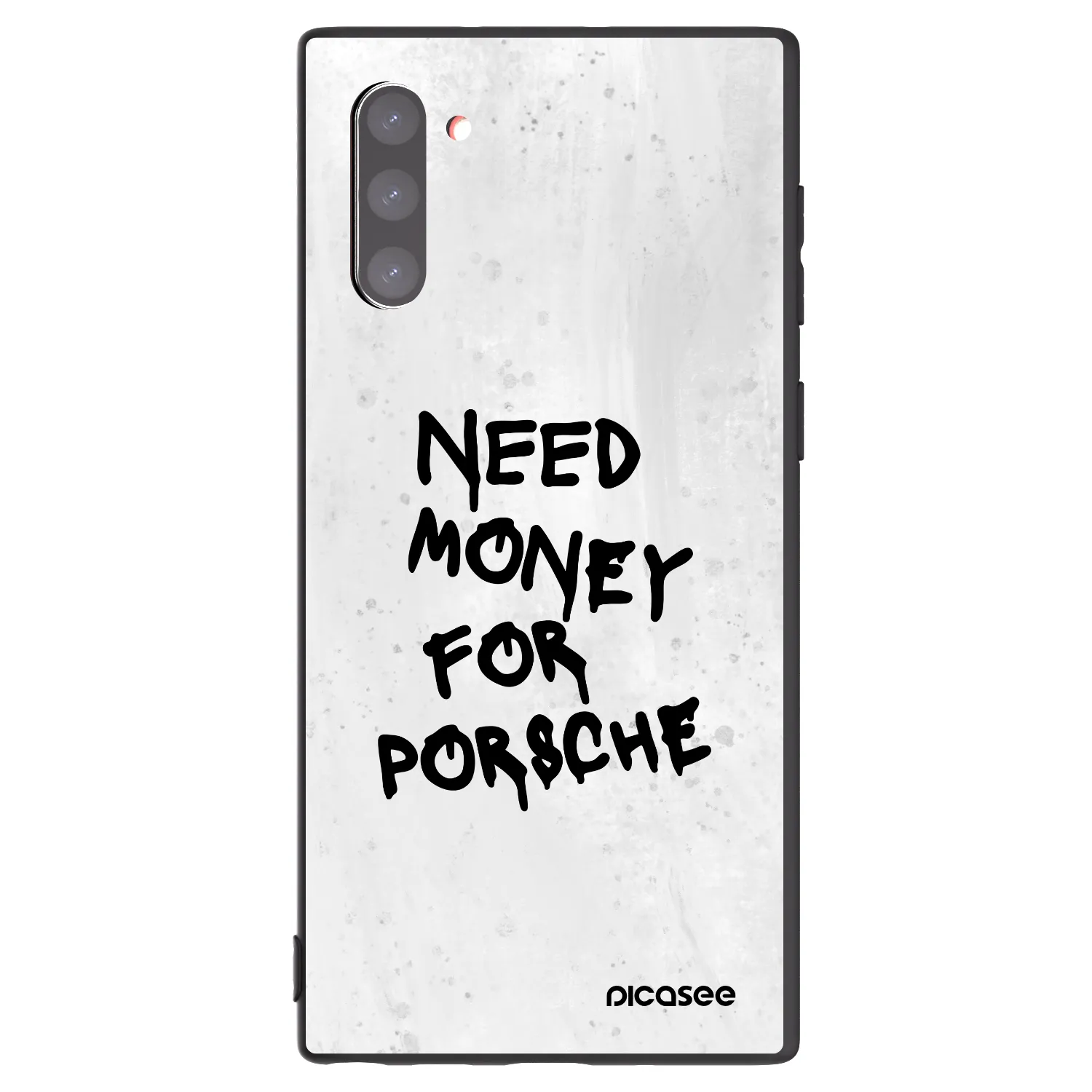 Picasee fekete szilikon tok az alábbi mobiltelefonokra Samsung Galaxy Note 10 N970F - White Dollar