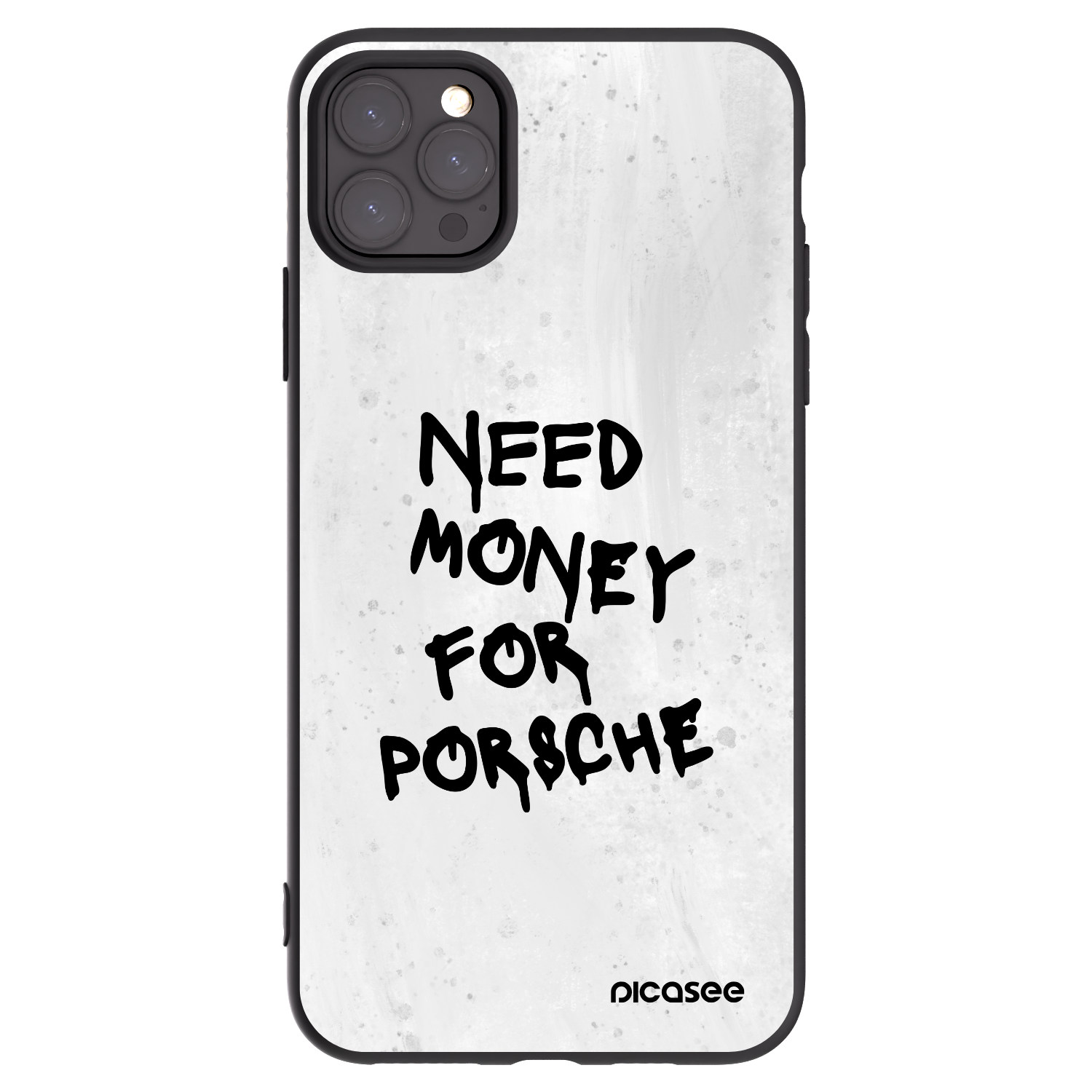 Picasee fekete szilikon tok az alábbi mobiltelefonokra Apple iPhone 11 Pro Max - White Dollar