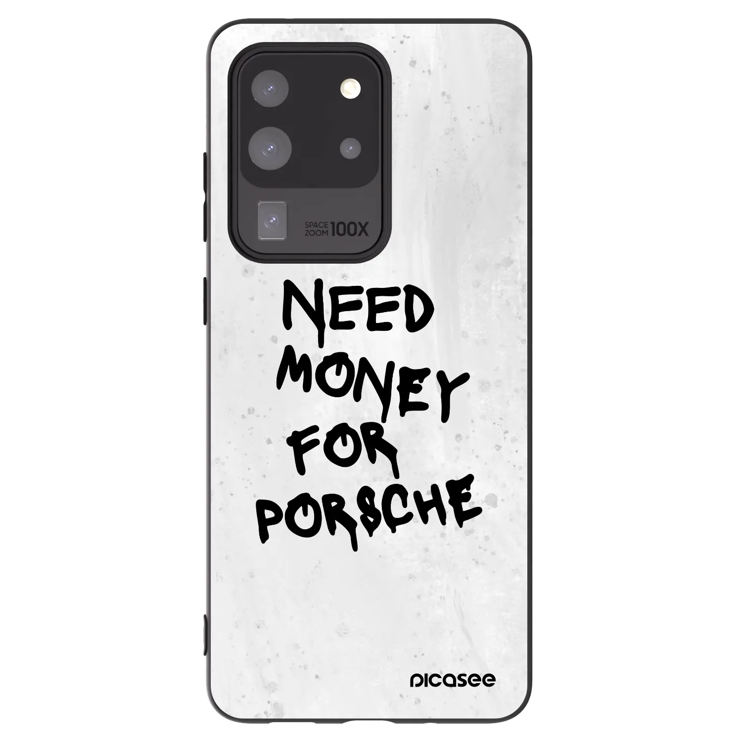Picasee fekete szilikon tok az alábbi mobiltelefonokra Samsung Galaxy S20 Ultra 5G G988F - White Dollar