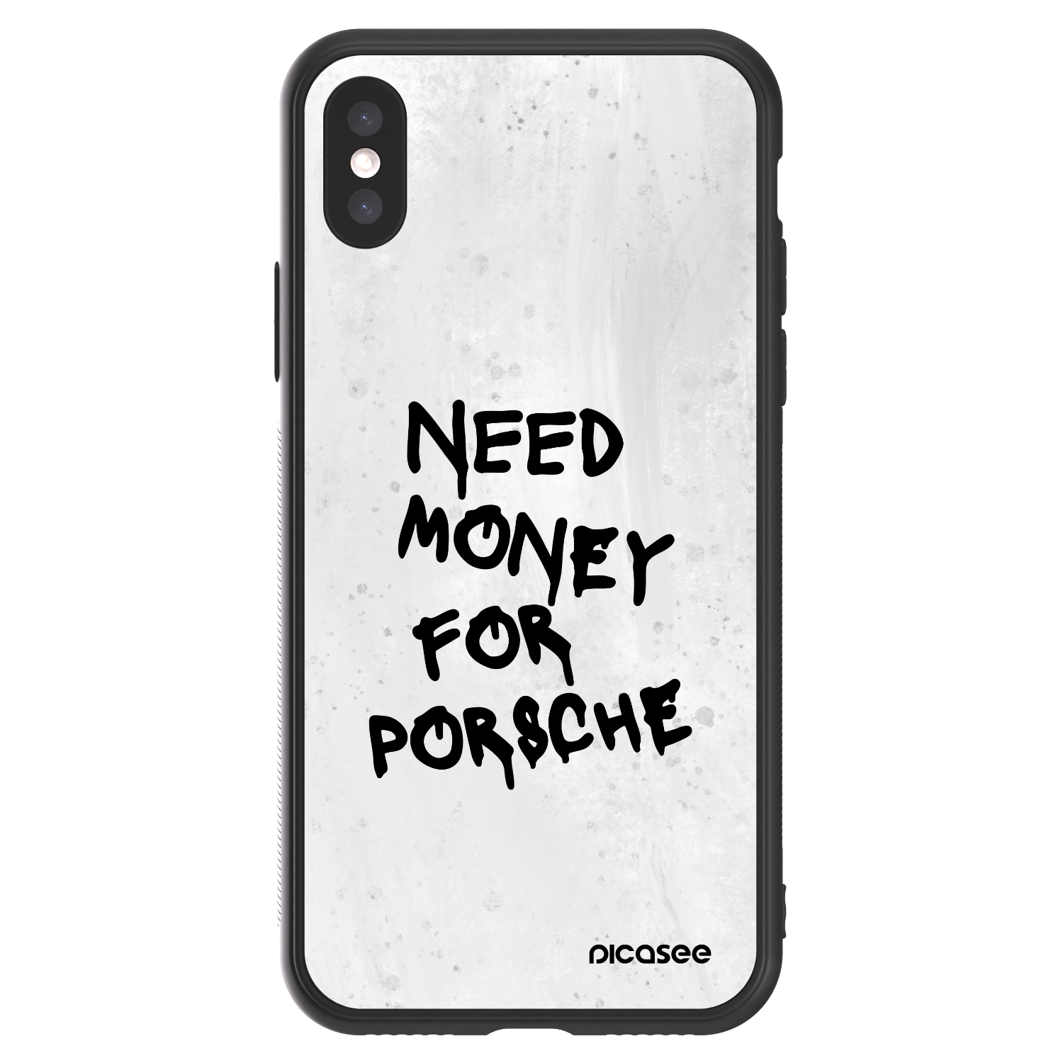 Picasee ULTIMATE CASE Apple iPhone X/XS - készülékre - White Dollar
