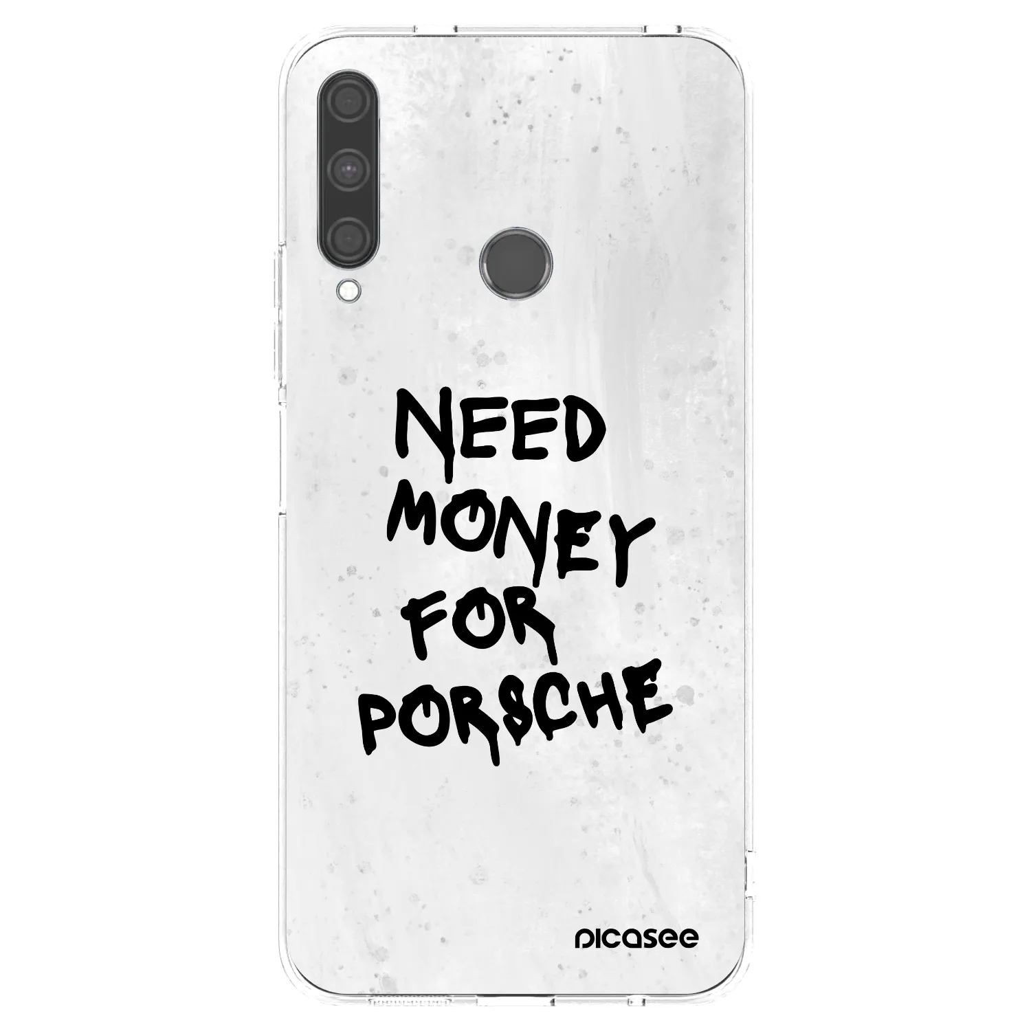 Picasee átlátszó szilikon tok az alábbi mobiltelefonokra Huawei P40 Lite E - White Dollar