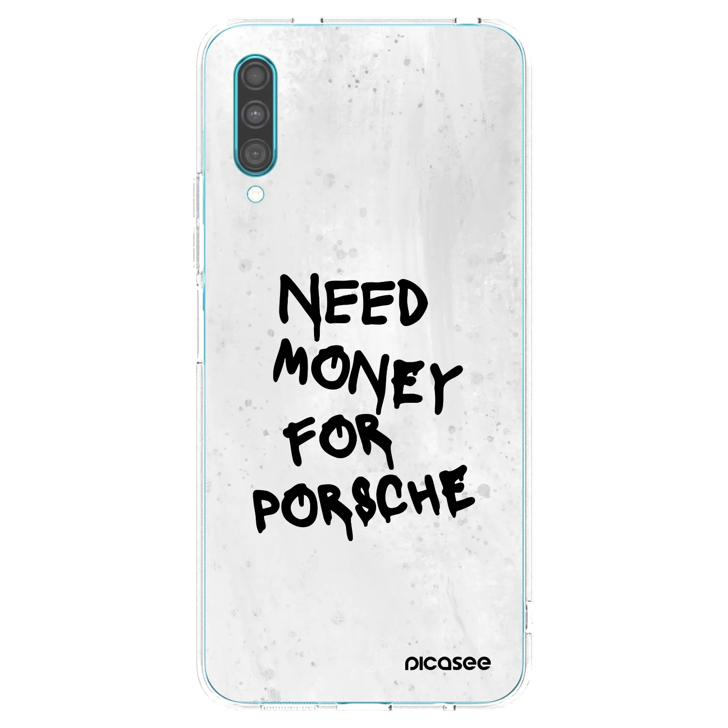 Picasee átlátszó szilikon tok az alábbi mobiltelefonokra Samsung Galaxy A30s A307F - White Dollar
