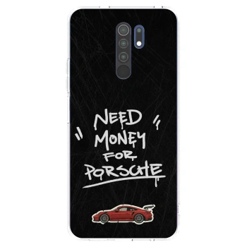 Picasee átlátszó szilikon tok az alábbi mobiltelefonokra Xiaomi Redmi 9 - Dark Racer