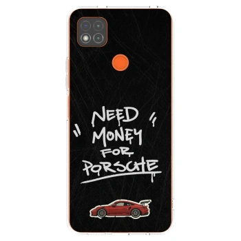 Picasee átlátszó szilikon tok az alábbi mobiltelefonokra Xiaomi Redmi 9C - Dark Racer