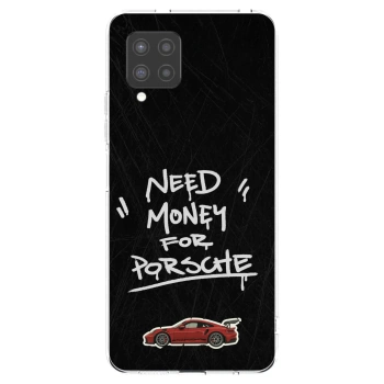 Picasee átlátszó szilikon tok az alábbi mobiltelefonokra Samsung Galaxy A42 A426B - Dark Racer