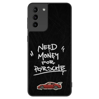Szilikon tok erre a típusra Samsung Galaxy S21+ 5G G996F - Dark Racer