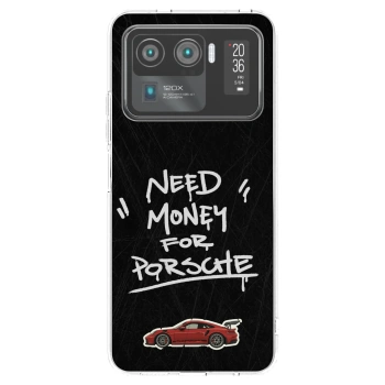 Picasee átlátszó szilikon tok az alábbi mobiltelefonokra Xiaomi Mi 11 Ultra - Dark Racer