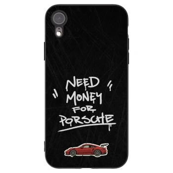 Picasee fekete szilikon tok az alábbi mobiltelefonokra Apple iPhone XR - Dark Racer