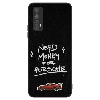 Szilikon tok erre a típusra Realme 7 - Dark Racer