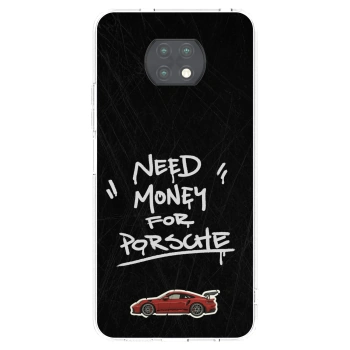 Picasee átlátszó szilikon tok az alábbi mobiltelefonokra Xiaomi Redmi Note 9T - Dark Racer