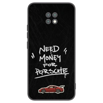 Picasee fekete szilikon tok az alábbi mobiltelefonokra Xiaomi Redmi Note 9T - Dark Racer