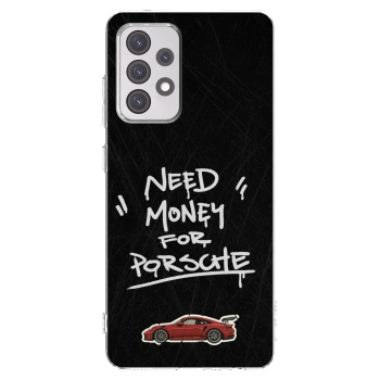 Picasee átlátszó szilikon tok az alábbi mobiltelefonokra Samsung Galaxy A52s 5G A528B - Dark Racer