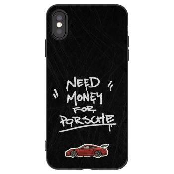 Picasee fekete szilikon tok az alábbi mobiltelefonokra Apple iPhone XS Max - Dark Racer