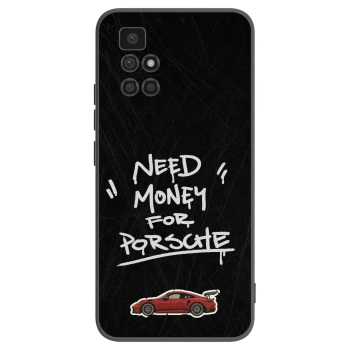 Picasee fekete szilikon tok az alábbi mobiltelefonokra Xiaomi Redmi 10 - Dark Racer