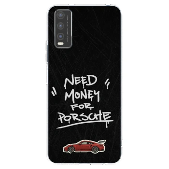 Picasee átlátszó szilikon tok az alábbi mobiltelefonokra Vivo Y20s - Dark Racer