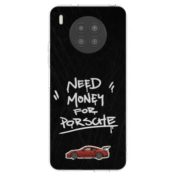 Picasee átlátszó szilikon tok az alábbi mobiltelefonokra Huawei Nova 8i - Dark Racer